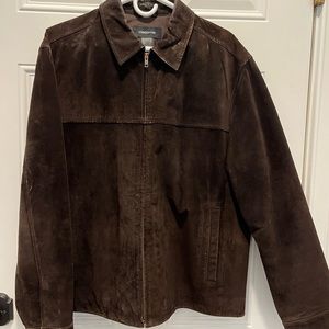 Men’s Suede Brown Jacket